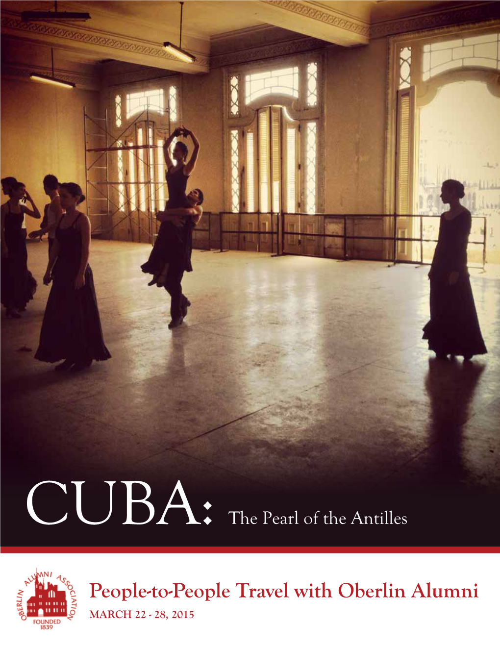 Oberlin Alumni Cuba Brochure V4