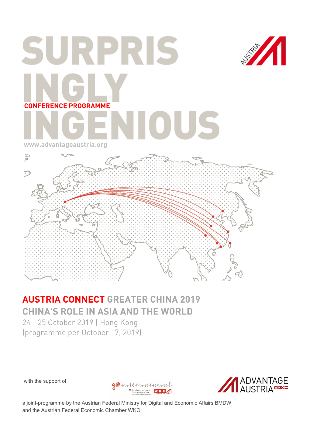 Austria Connect Greater China 2019 China's Role In
