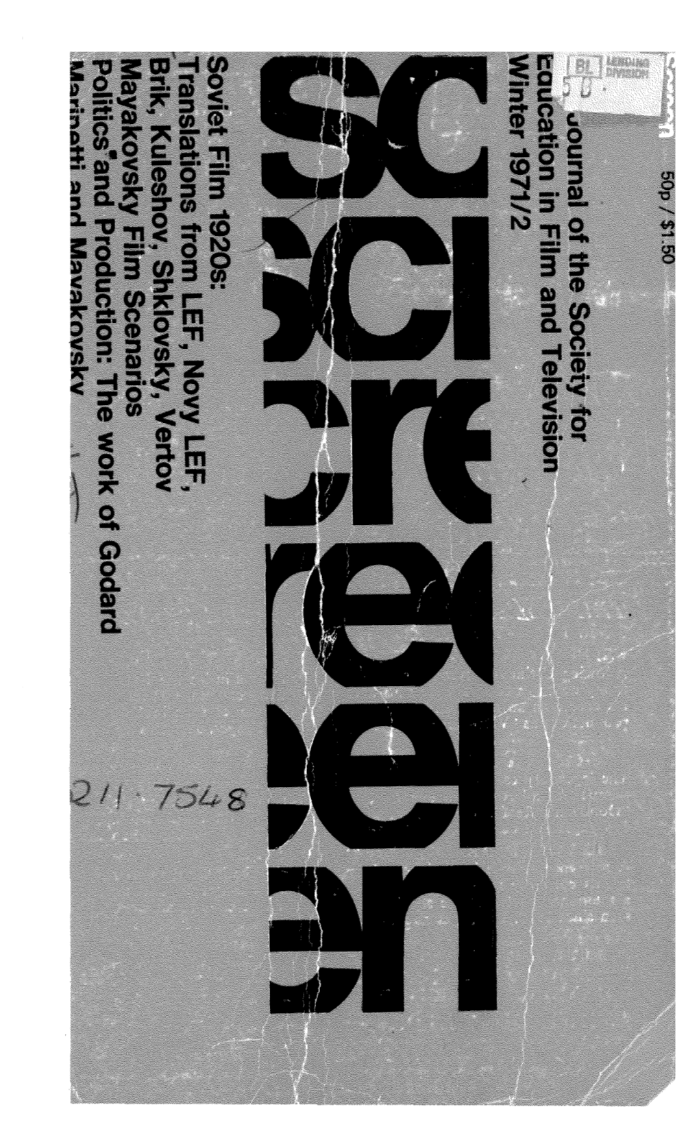 2.2 2! 5 FILMS from the SOVIET UNION CONTEMPORARY Have a Wide Range of Russian Feature Films As Well As Shorts, Dating from the Early '20'S to the Present Day