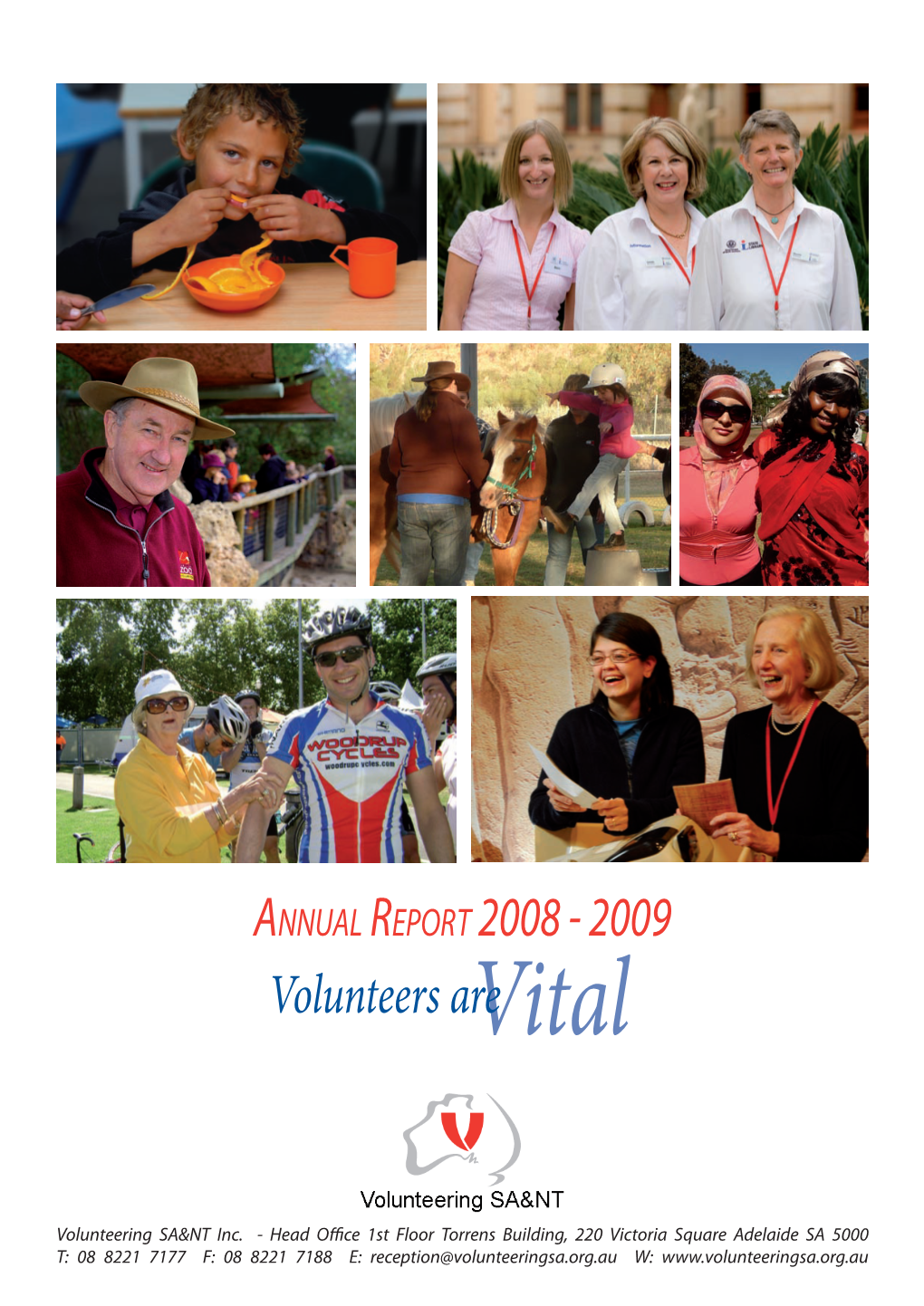 Volunteers Are Annual Report 2008
