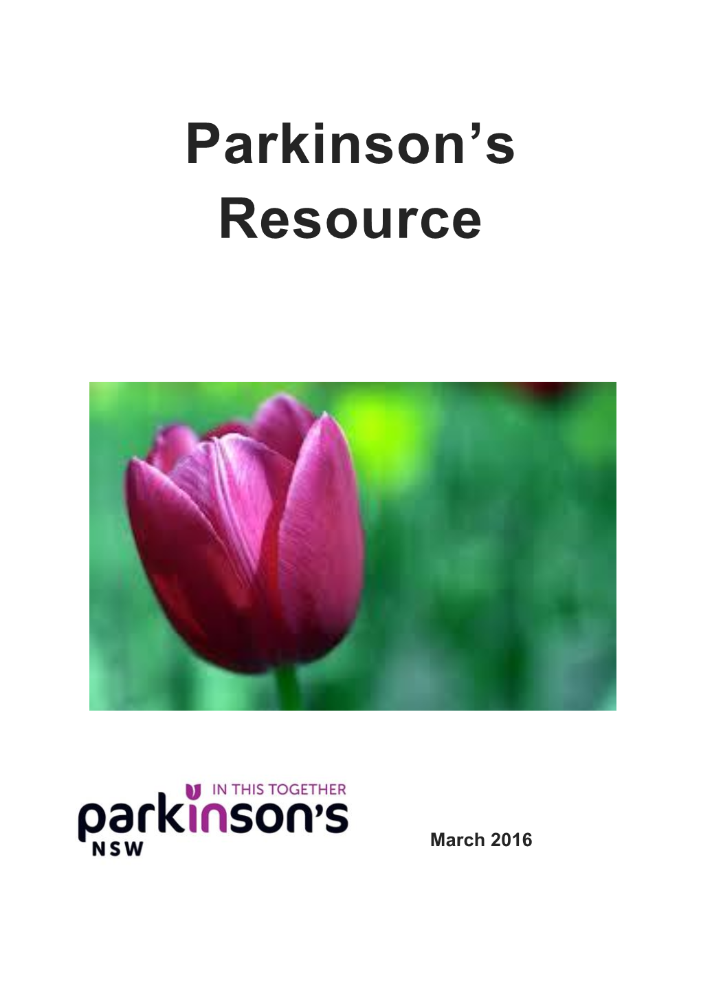 Parkinson's Resource