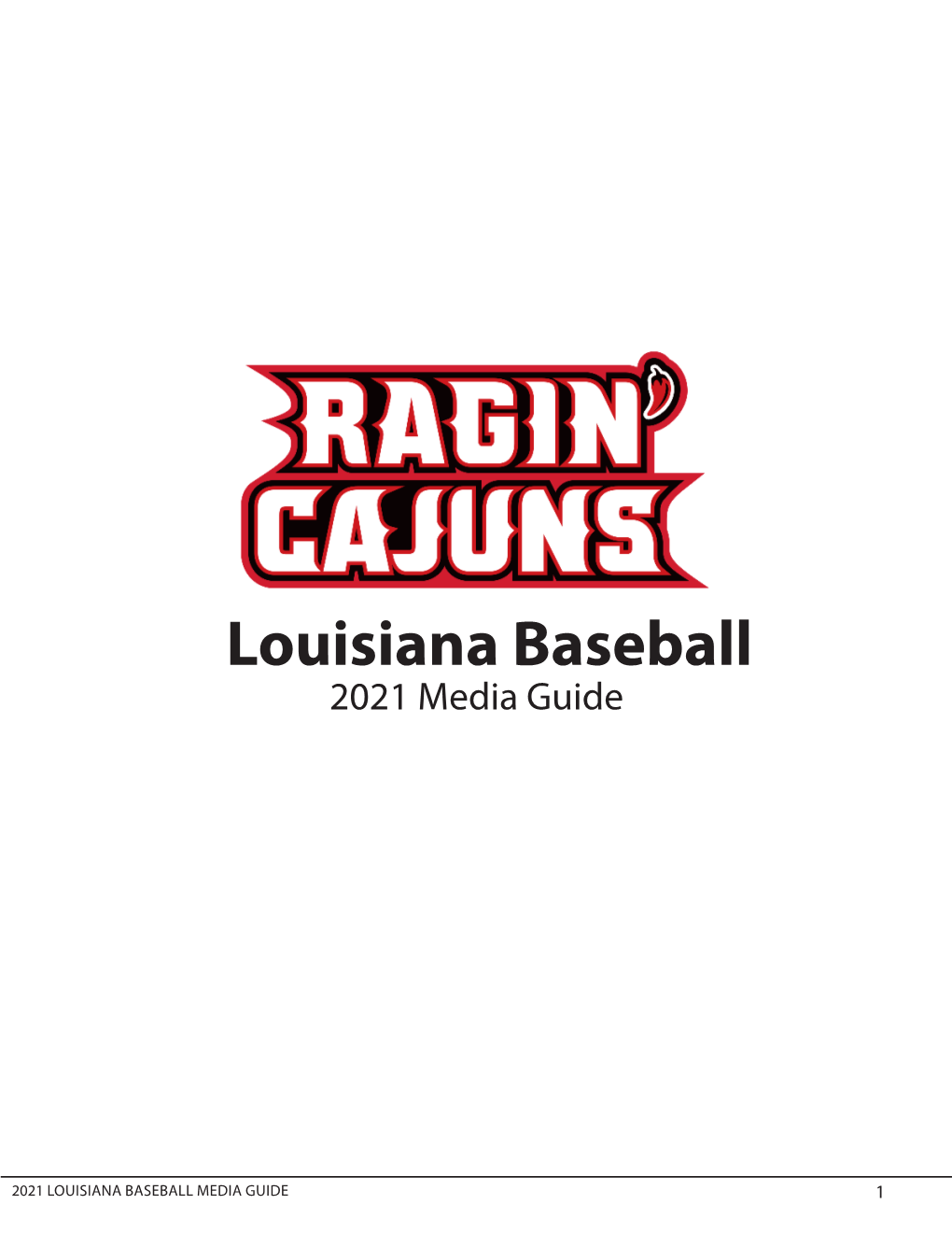 Louisiana Baseball 2021 Media Guide