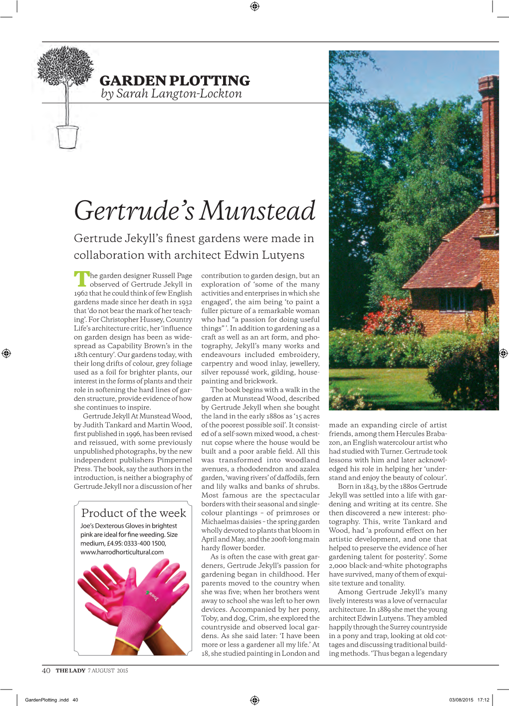 Gertrude's Munstead