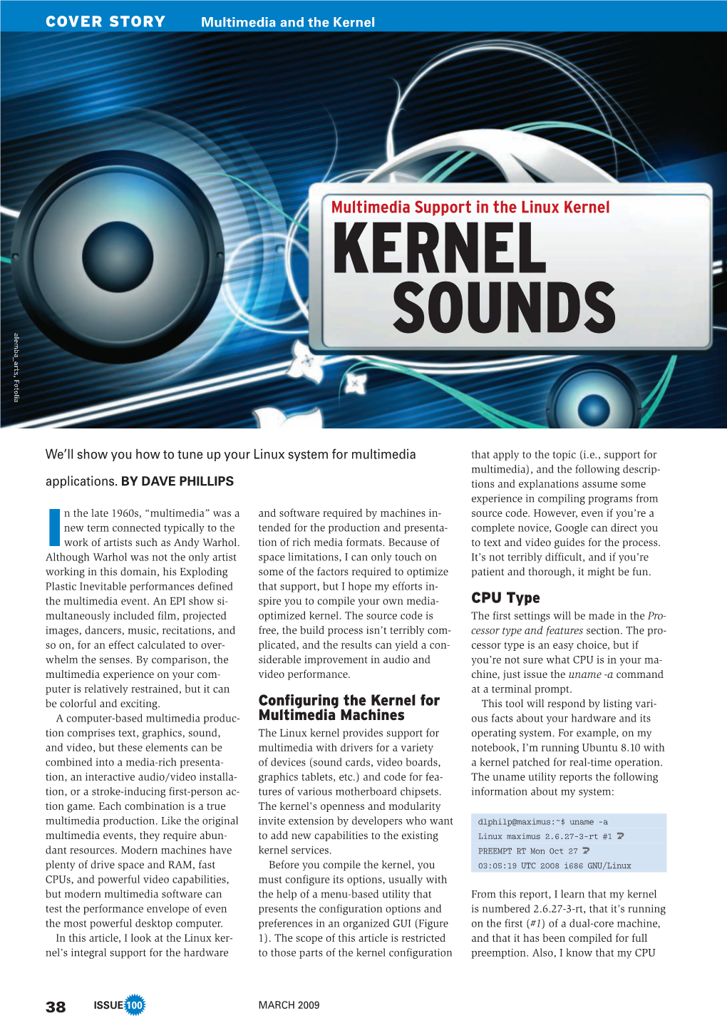 Kernel Sounds