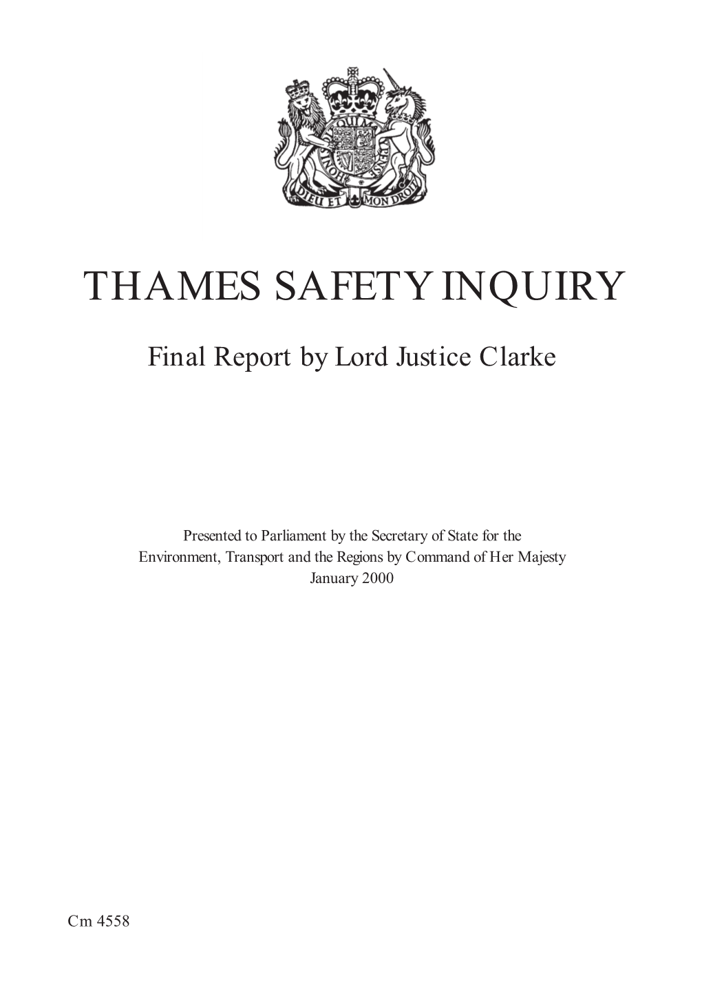 Thames Safety Inquiry