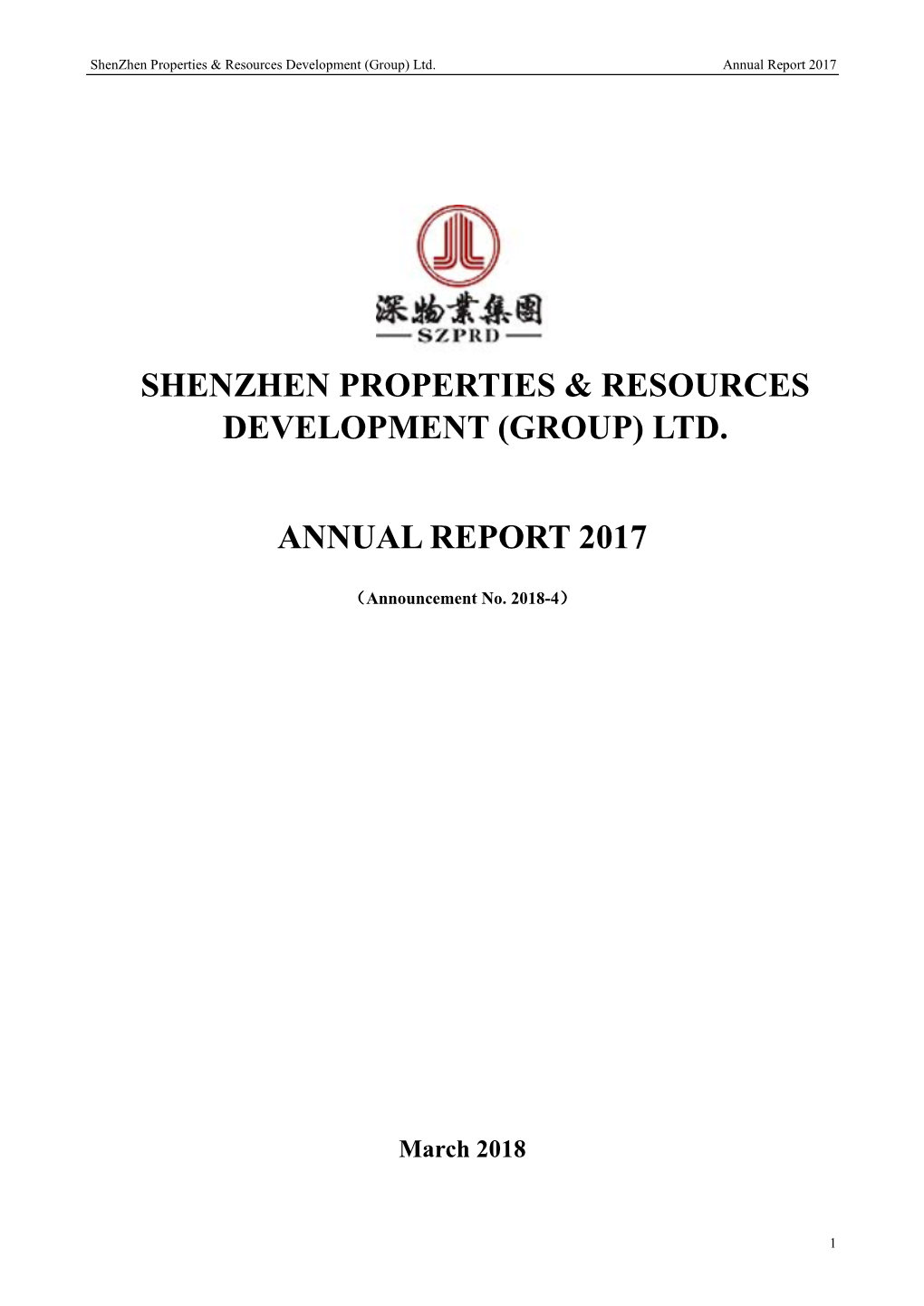 Shenzhen Properties & Resources Development