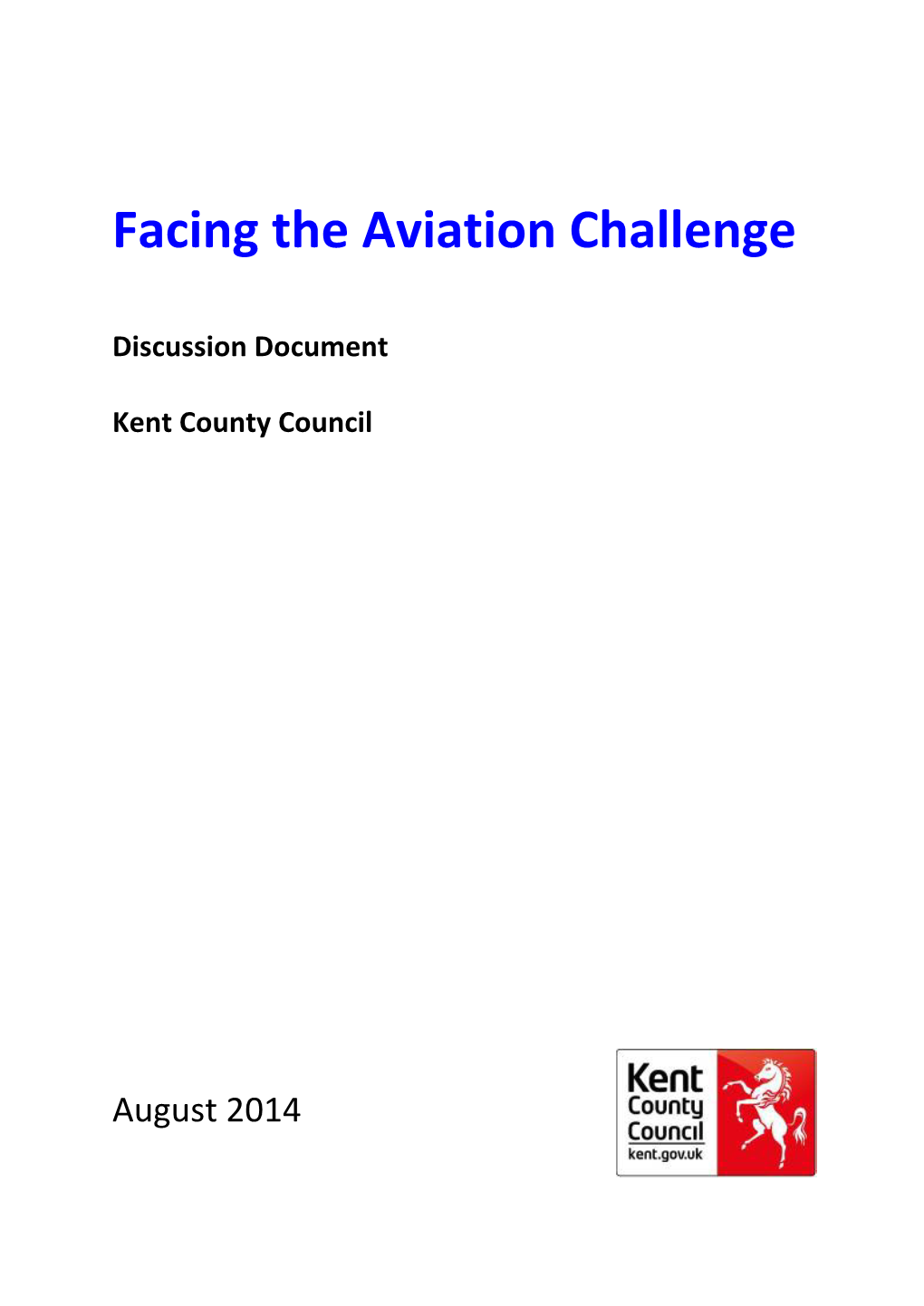 Facing the Aviation Challenge