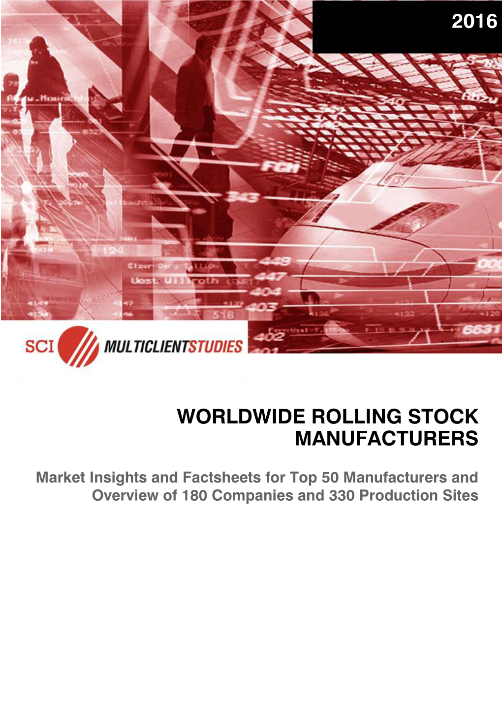 2016 Worldwide Rolling Stock Manufacturers