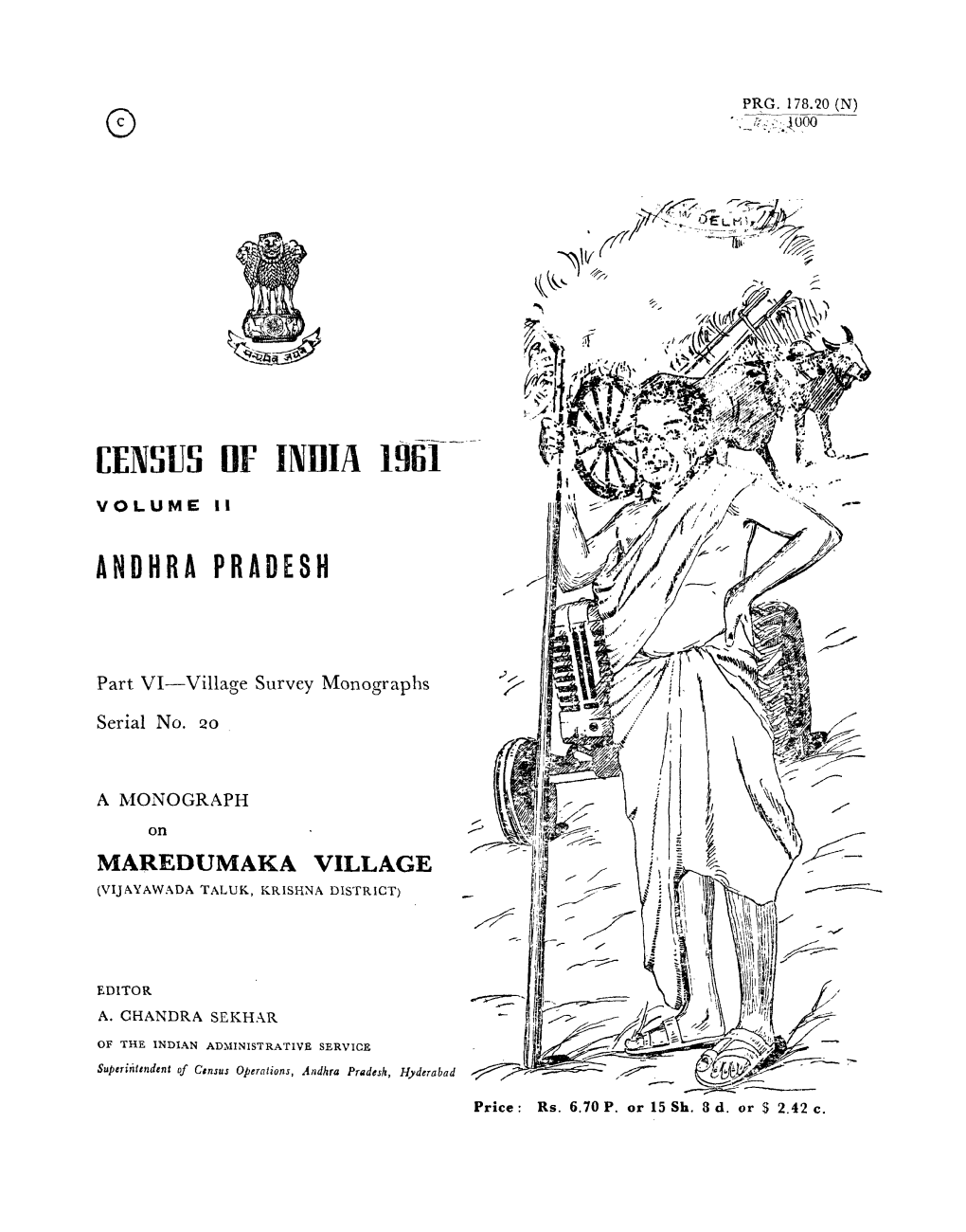 Village Survey Monographs, Maredumaka, Part VI, Series No 20, Vol-II