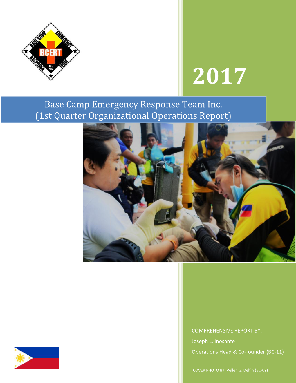 Base Camp Emergency Resp (1St Quarter Organizational Op Camp