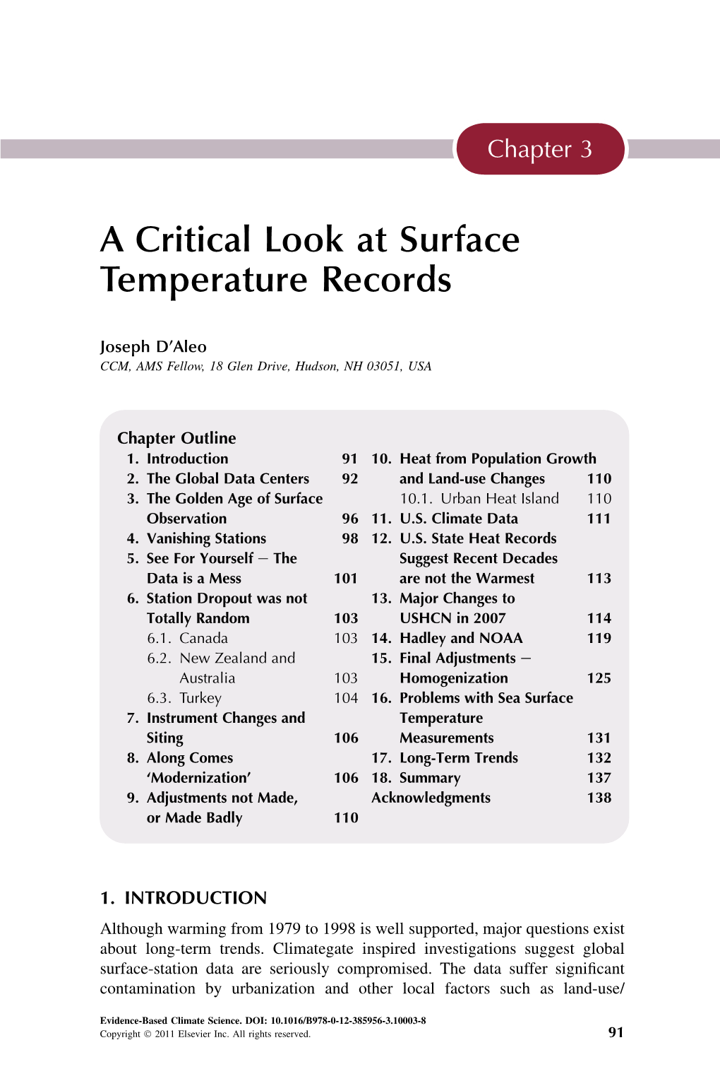 Temperature Data