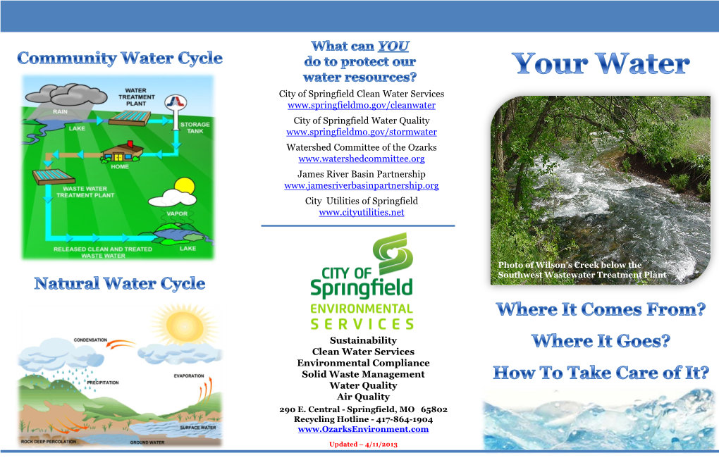 Community Water Cycle