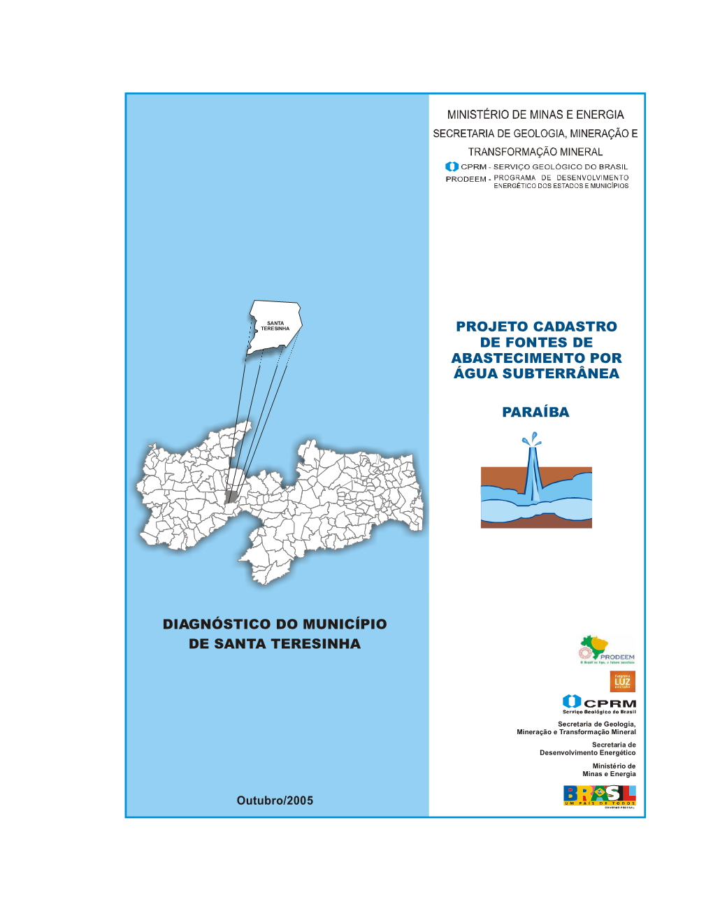 Diagnóstico Do Município De Santa Teresinha Paraíba