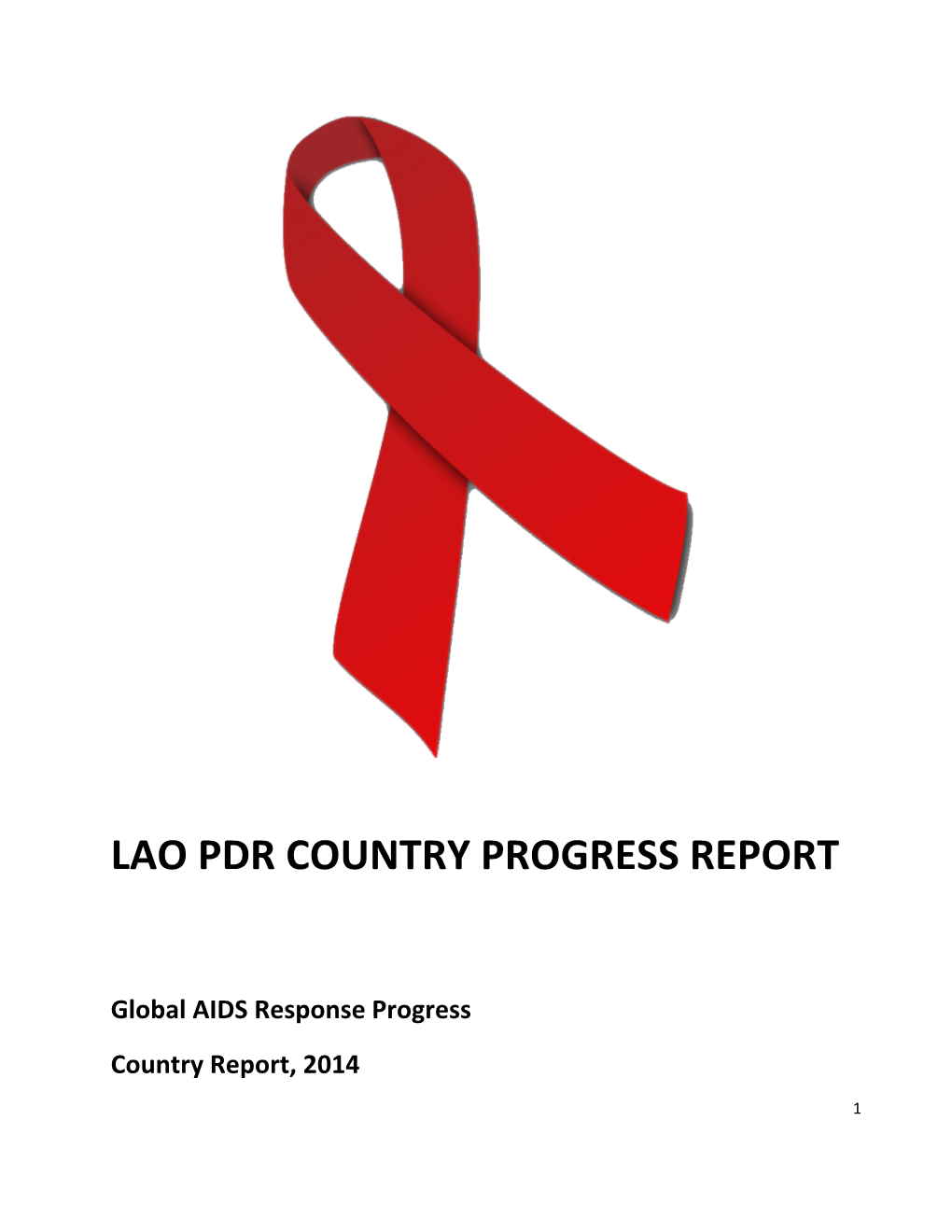 Lao Pdr Country Progress Report