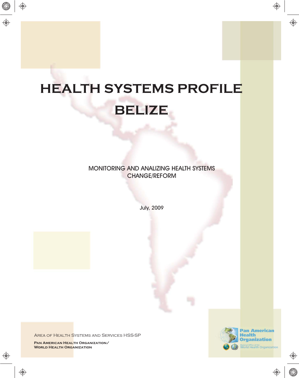 Health Systems Profile Belize