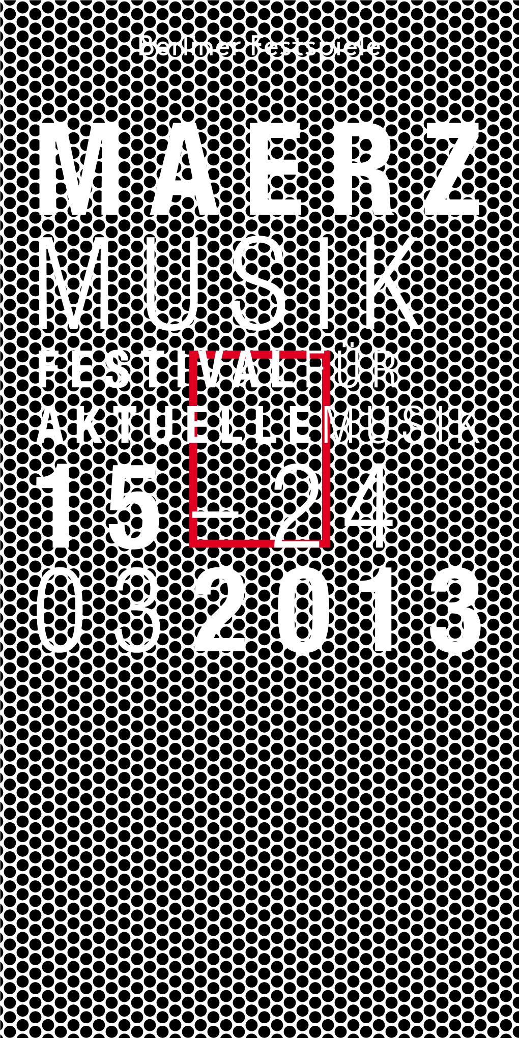 Flyer Maerzmusik 2013