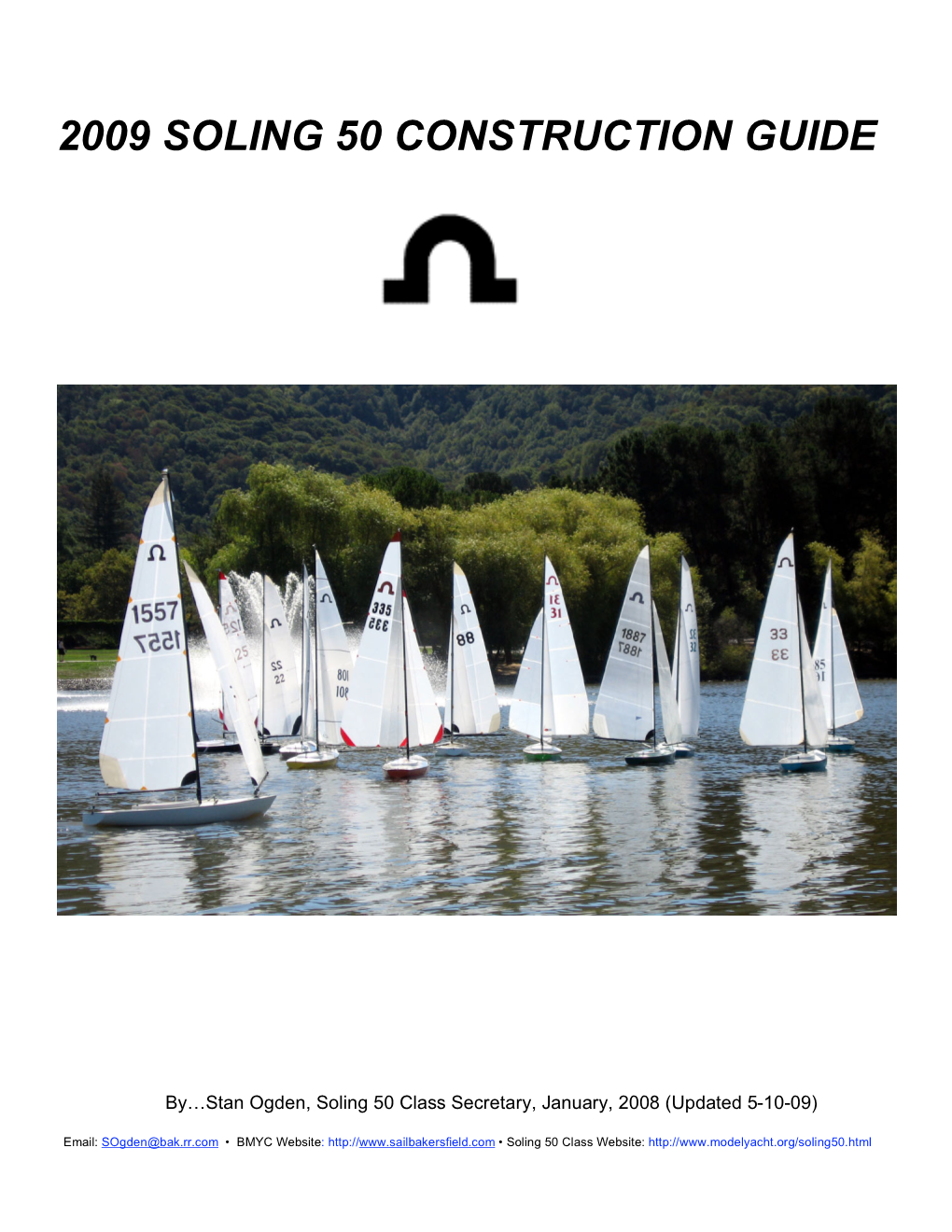 2009 Soling 50 Construction Guide