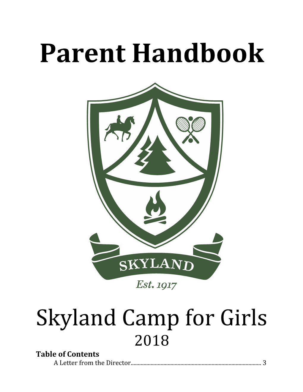 Skyland Camp for Girls s1