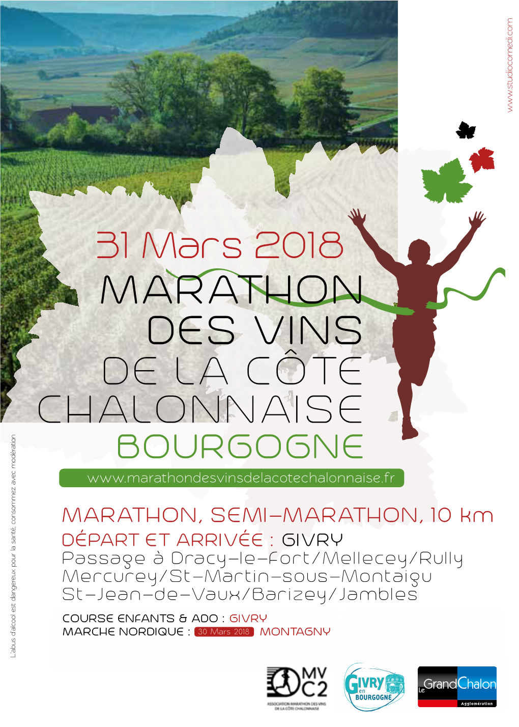Flyer Marathon Des Vins De La Côte