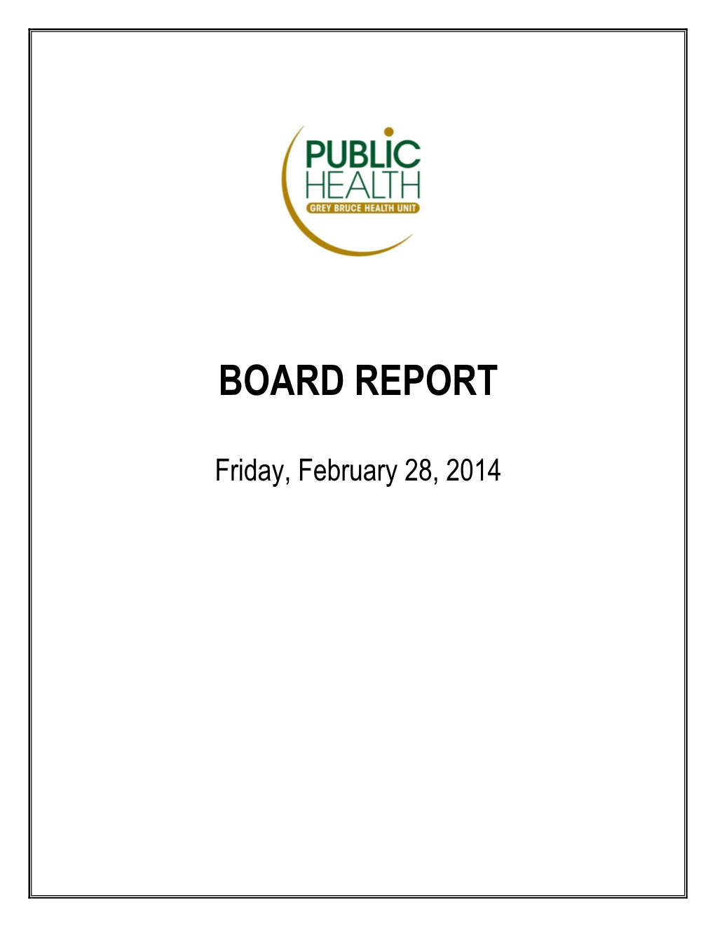 Board Report