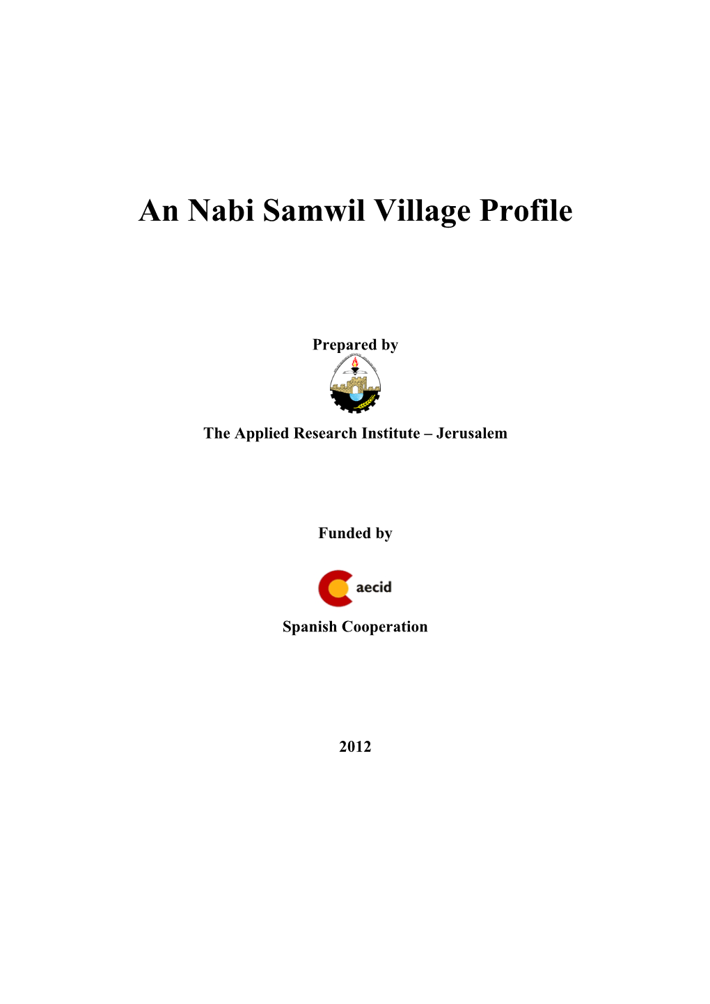 An Nabi Samwil Village Profile