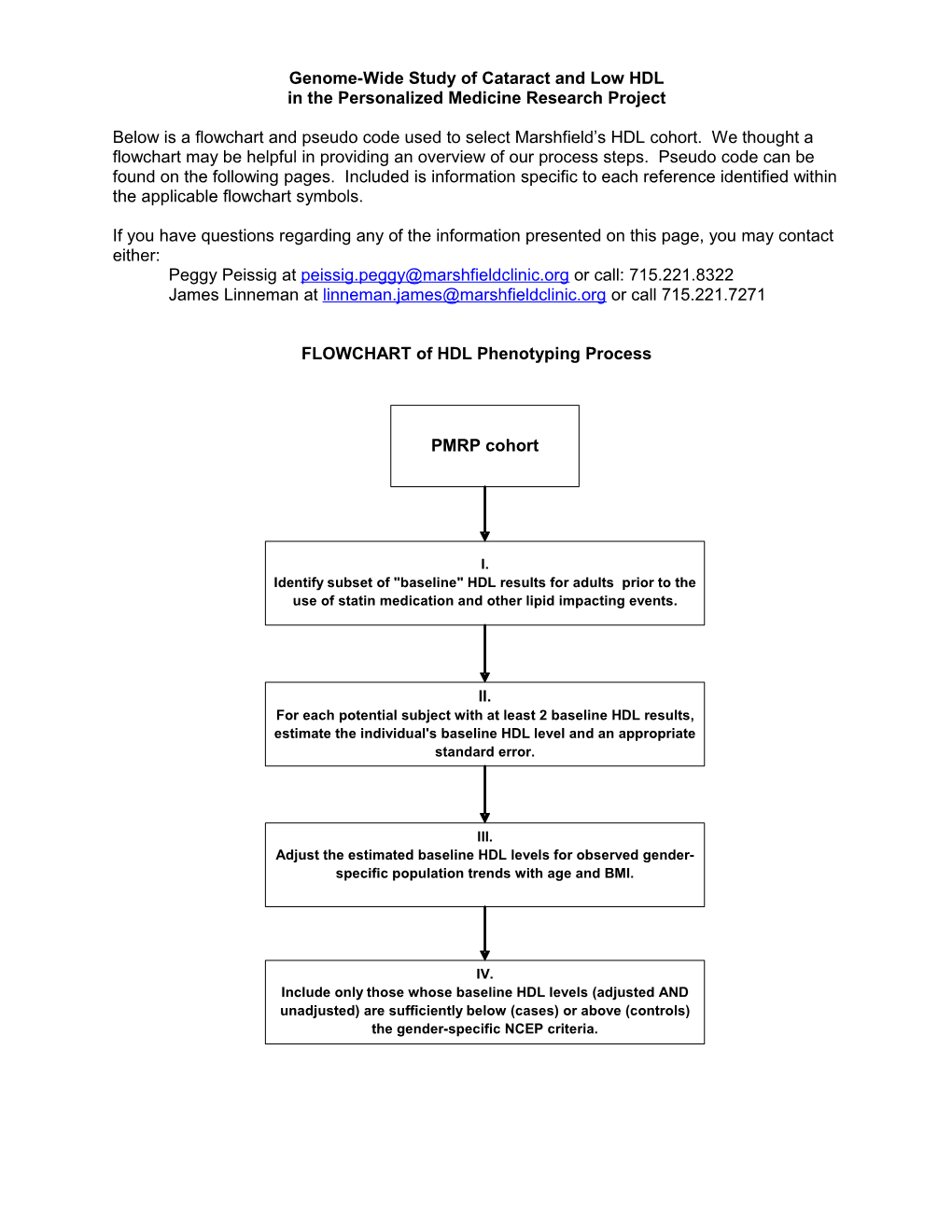 Genome-Wide Study of Cataract and Low HDL