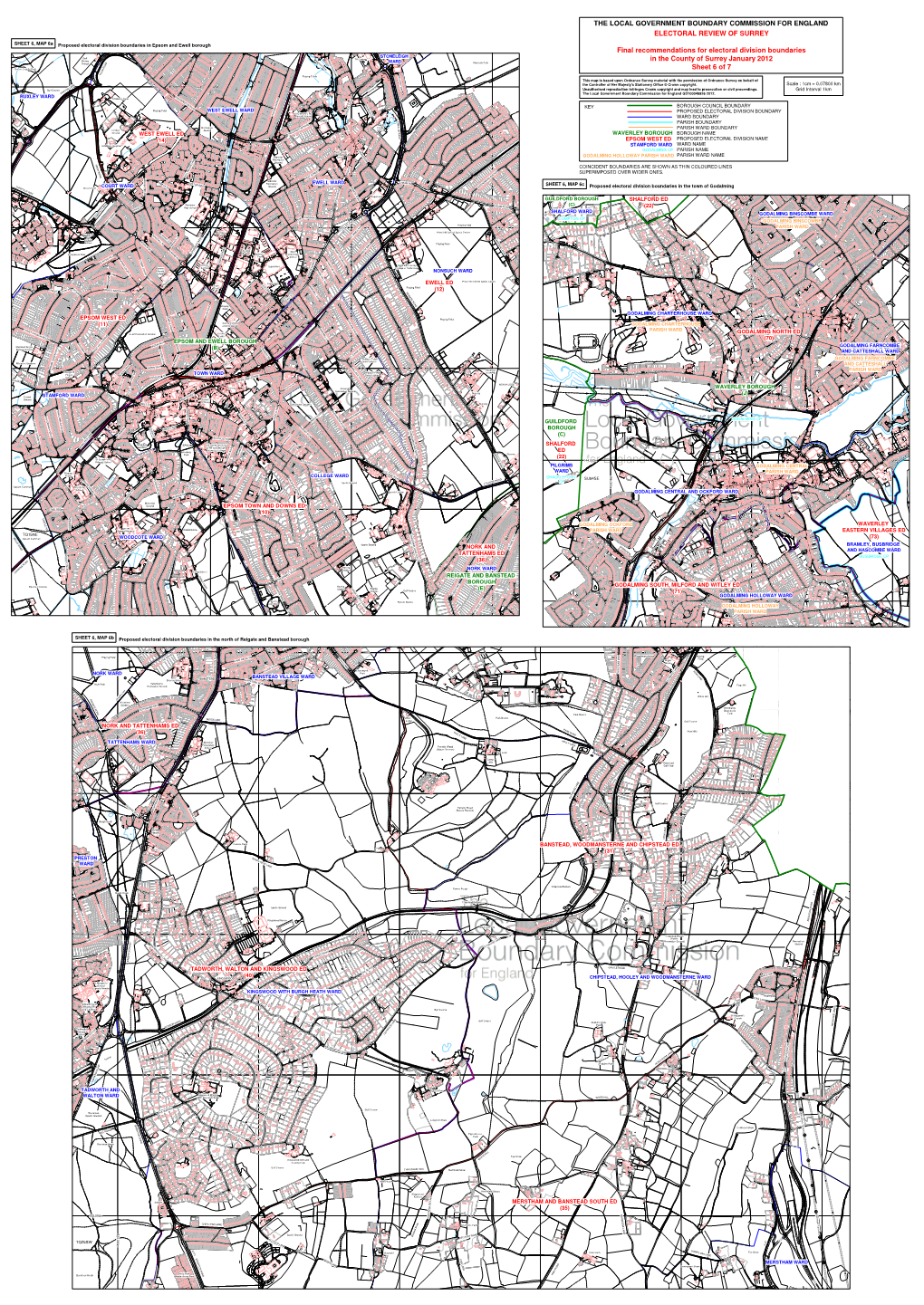 The Local Government Boundary Commission for England Electoral Review of Surrey