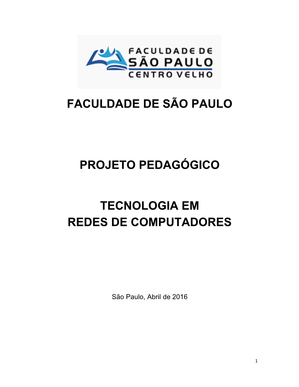 Faculdade De São Paulo Projeto Pedagógico Tecnologia Em Redes