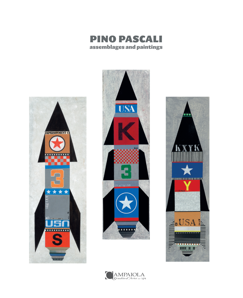 PINO PASCALI Assemblages and Paintings