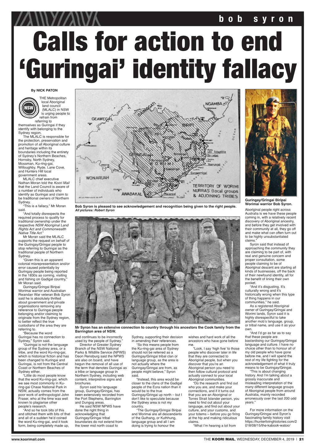Guringai’ Identity Fallacy