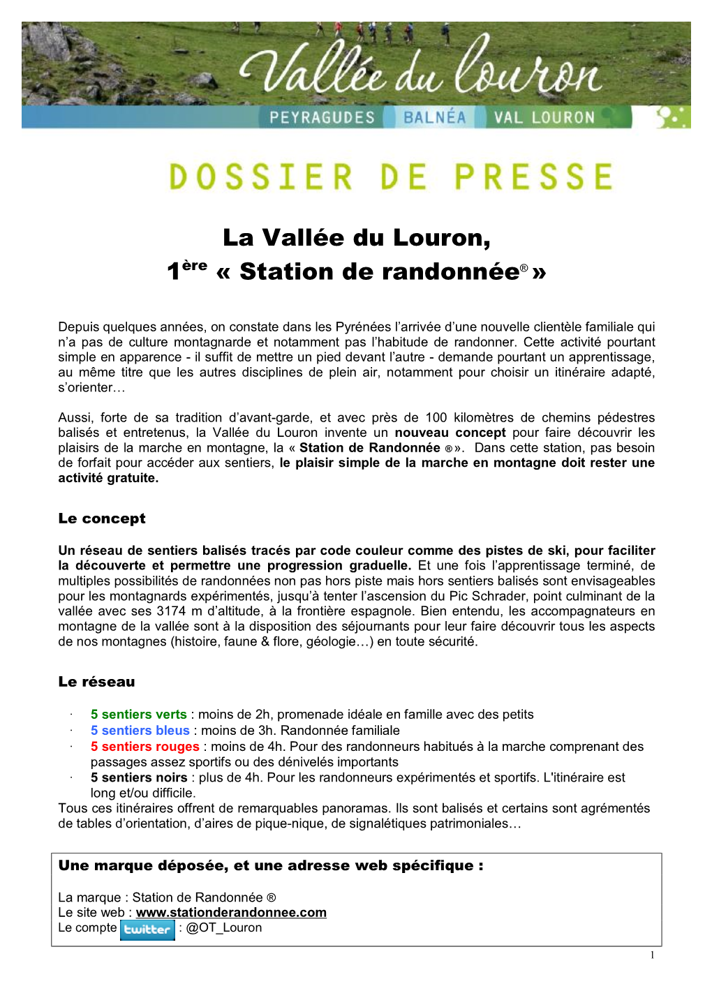 Dossier De Presse Station De Randonnee.Docx