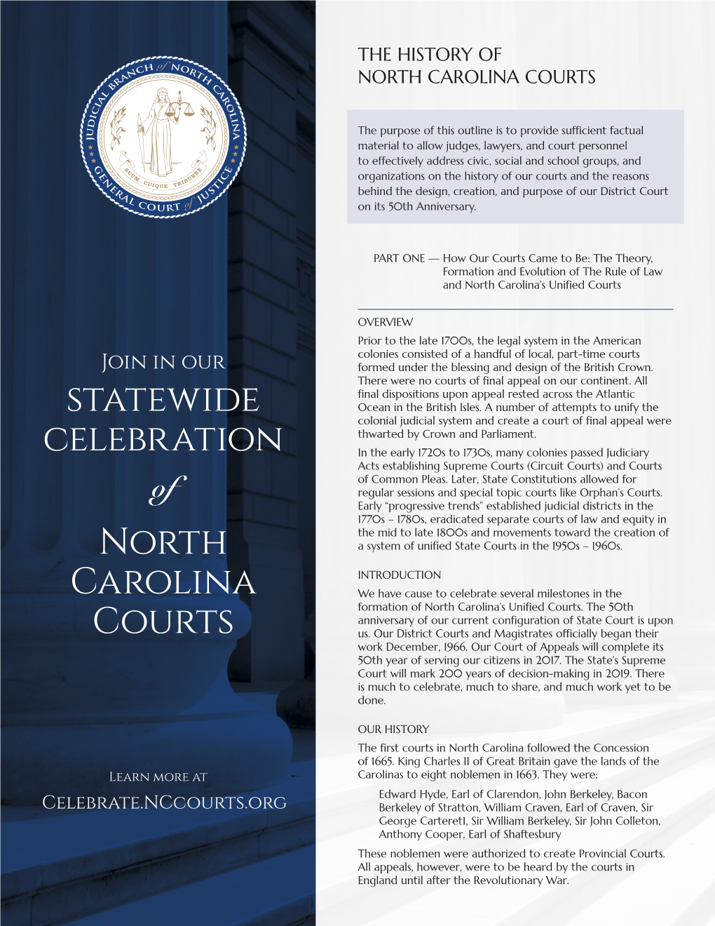 History of North Carolina Courts