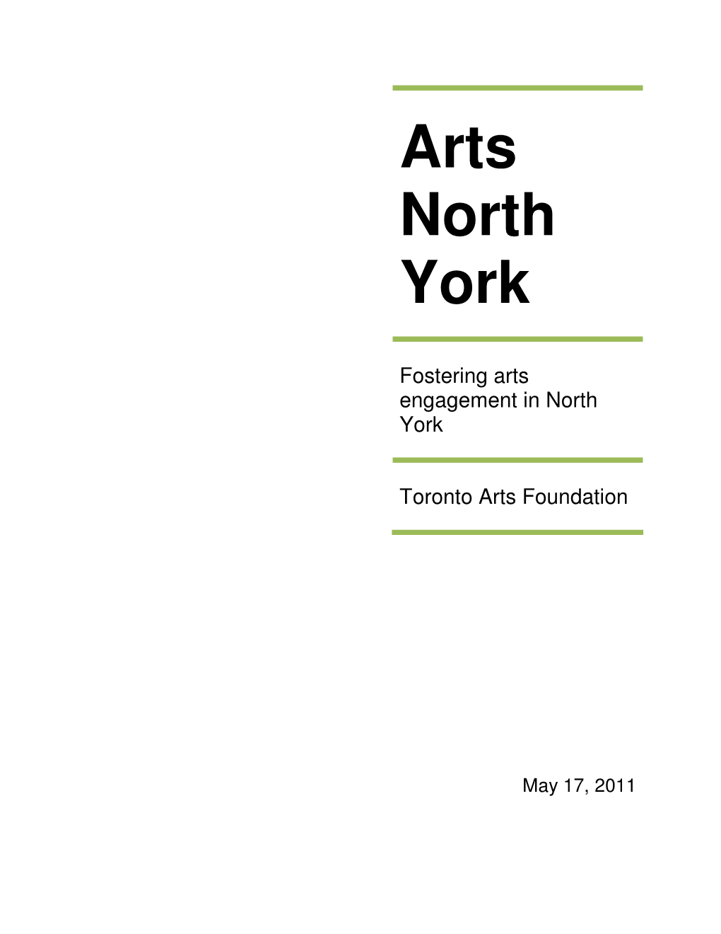 Arts North York Location