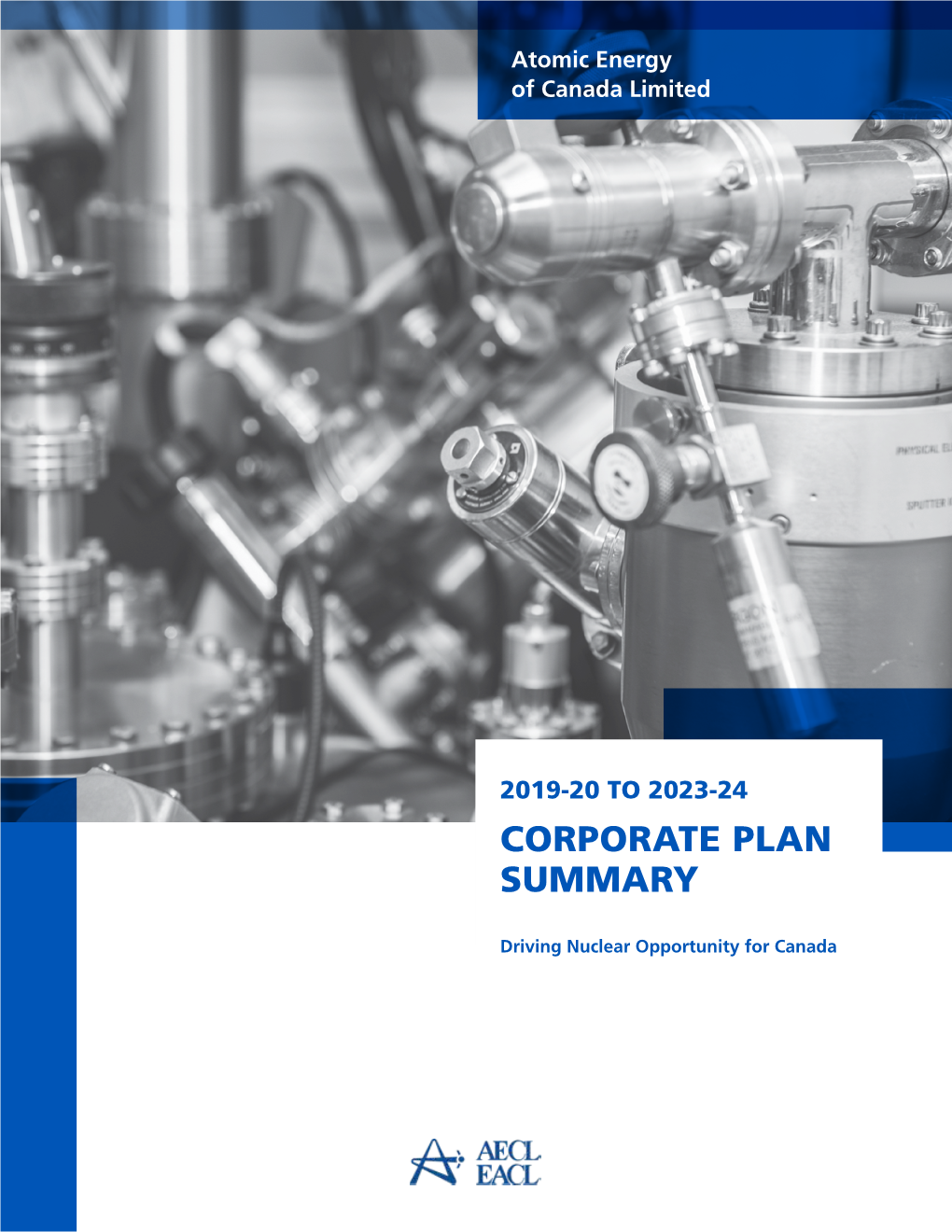 2019-20 to 2023-24 Corporate Plan Summary