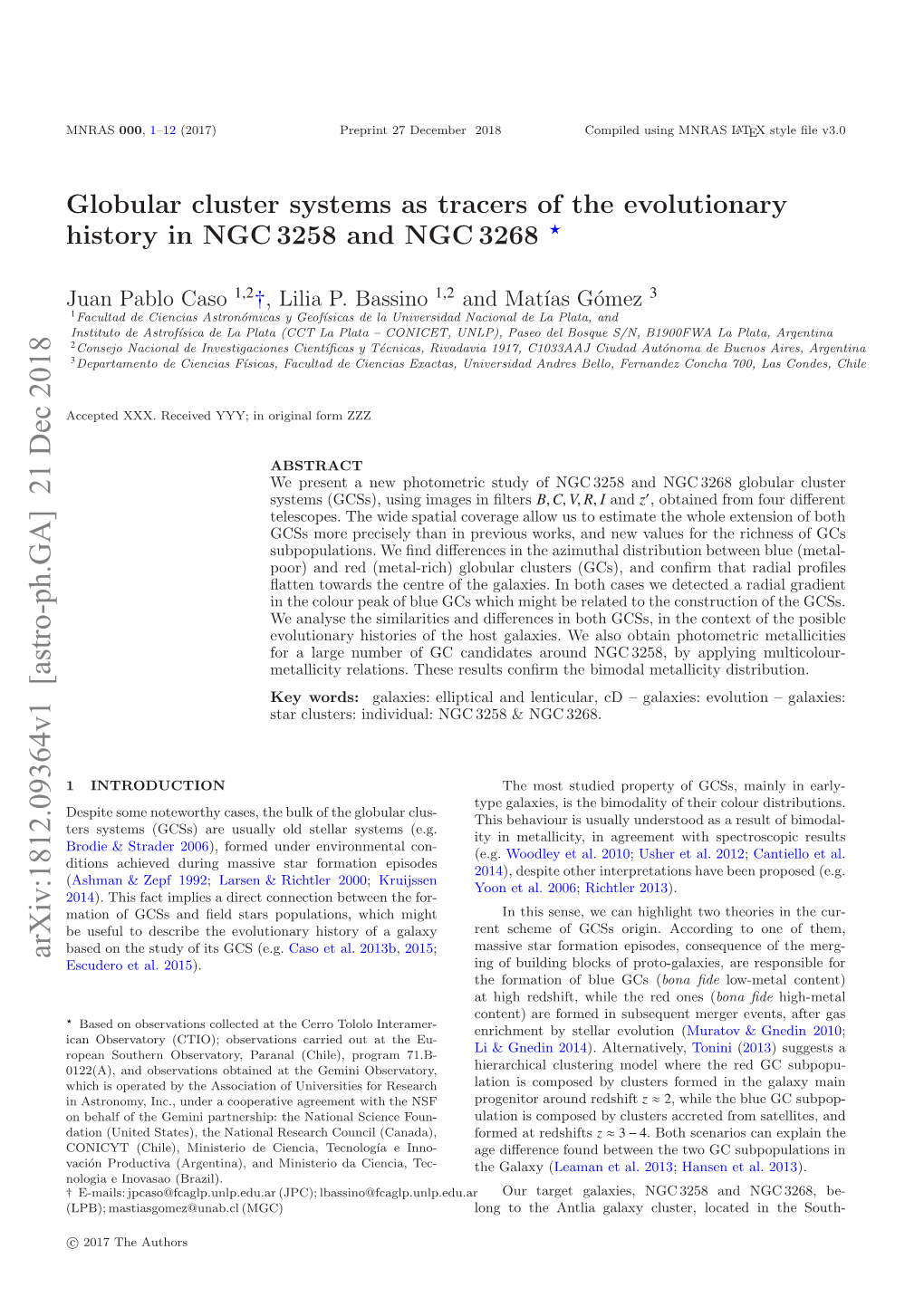 Globular Cluster Systems As Tracers of the Evolutionary History in NGC