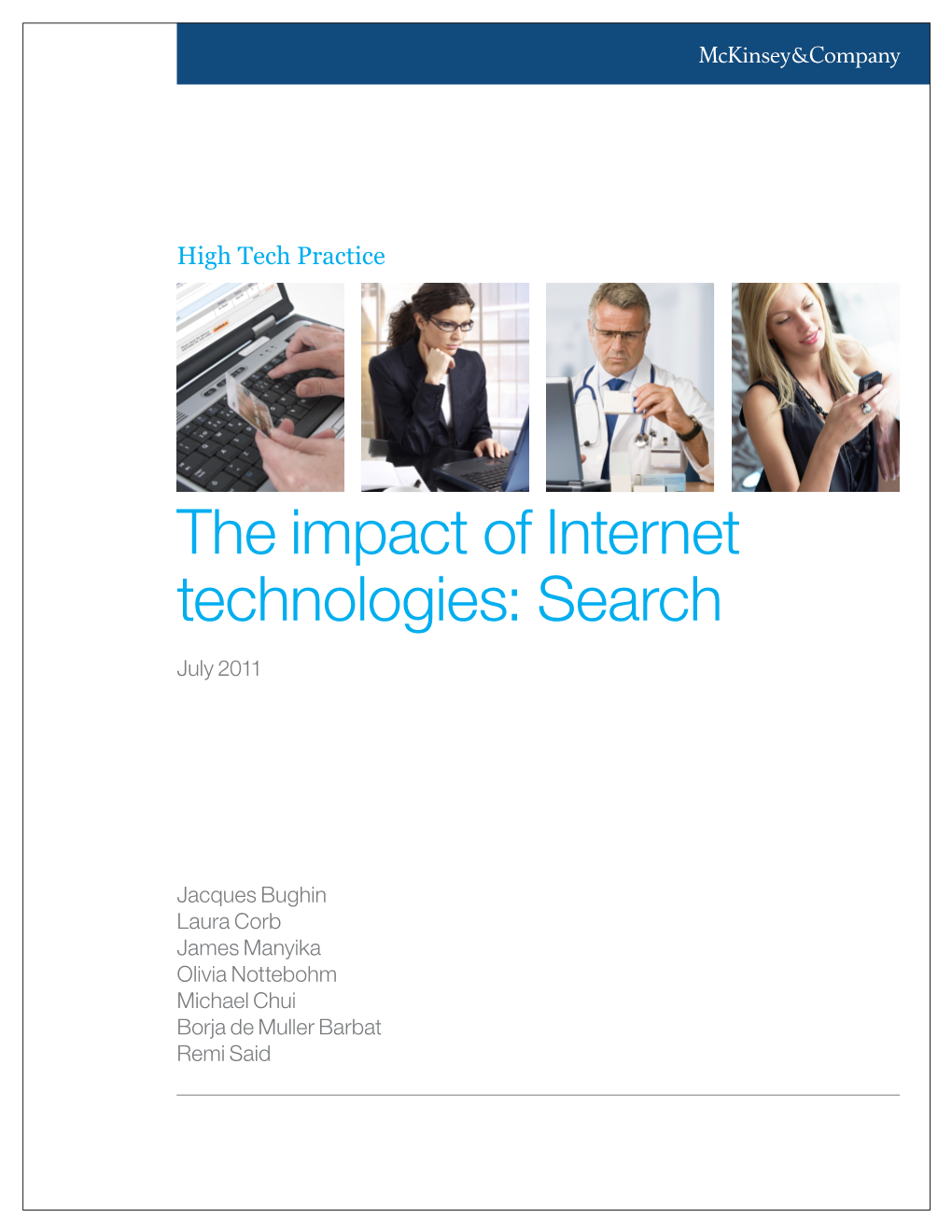 The Impact of Internet Technologies: Search