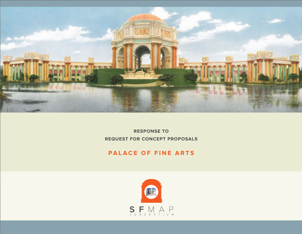Palace of Fine Arts Contents