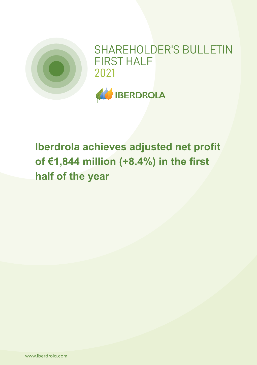 Shareholder´S Bulletin First Half