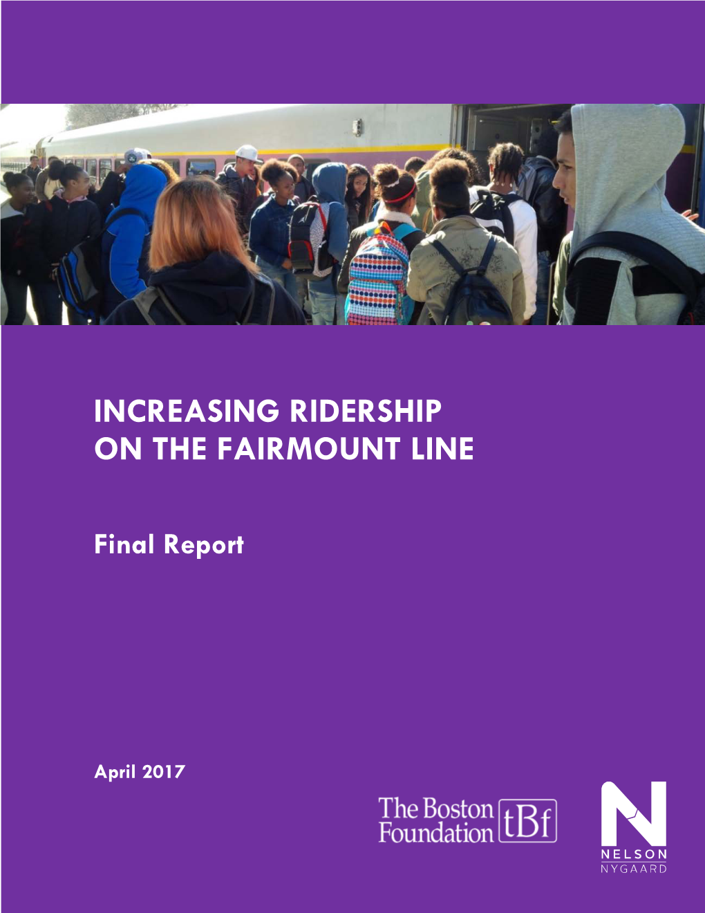 Increasing Ridership on the Fairmount Line