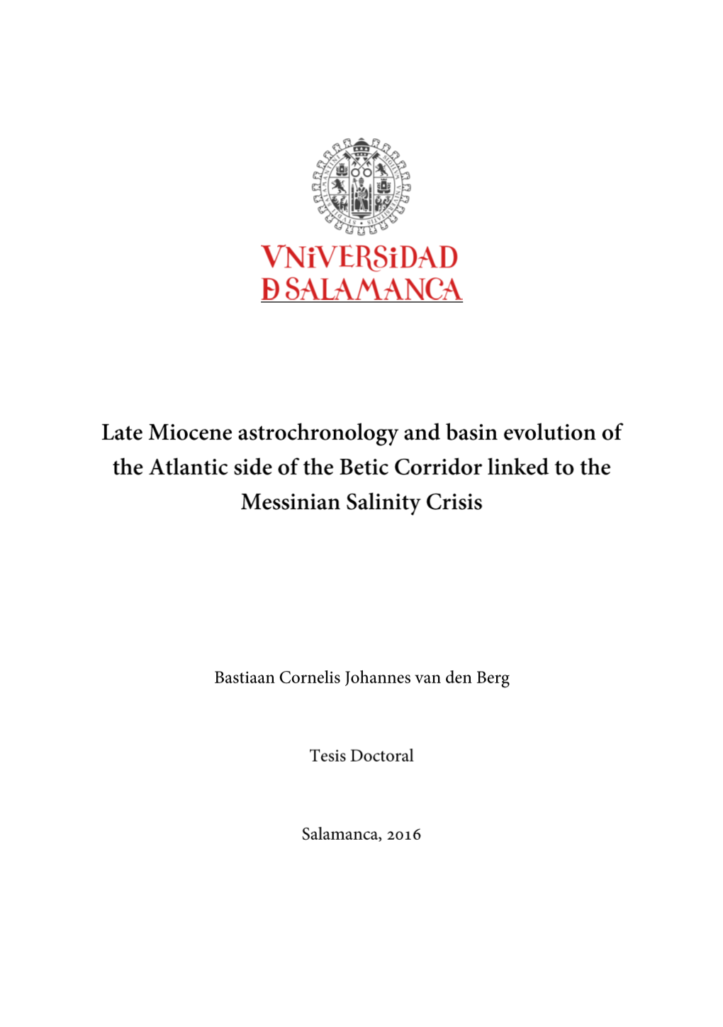 Imprint of Messinian Salinity Crisis Events on the Spanish Atlantic Margin 99