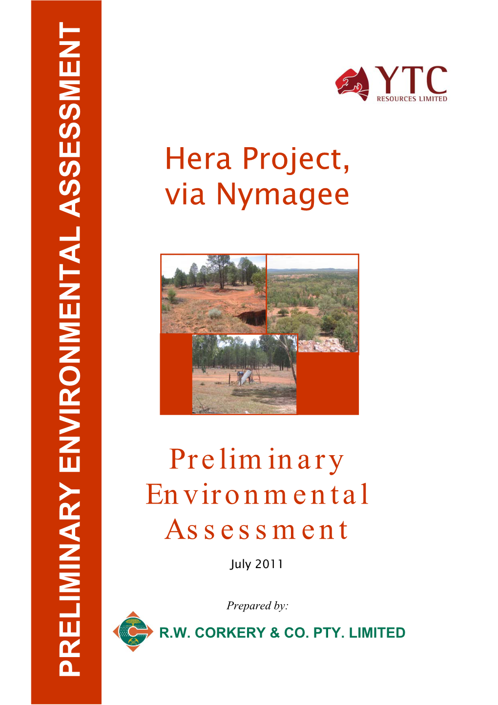 Hera Project, Via Nymagee Preliminary Environmental Assessment