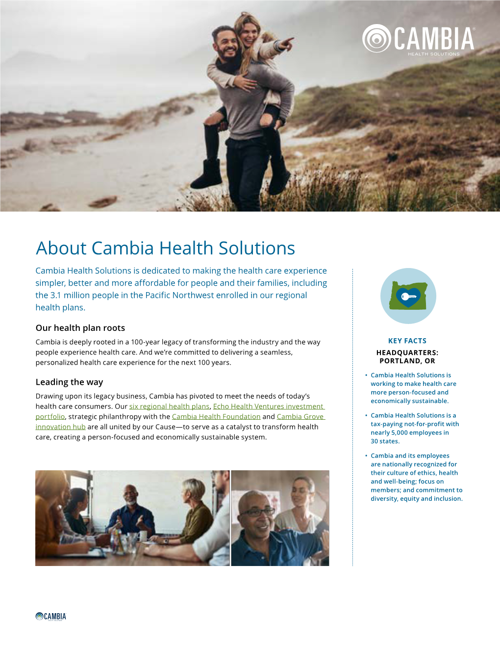 About Cambia Health Solutions