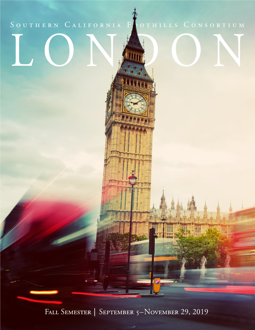 SEMESTER in LONDON Londonfall 2015