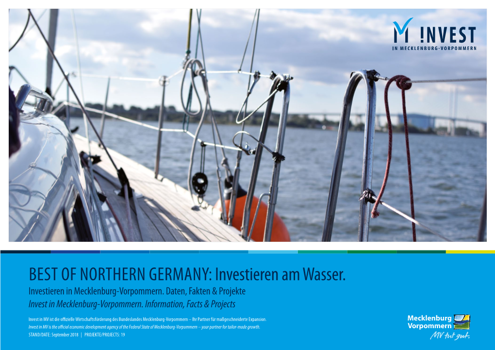 Investieren Am Wasser. Investieren in Mecklenburg-Vorpommern