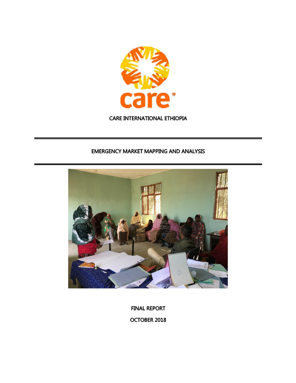 Care International Ethiopia Emergency Market Mapping and Analysis Final