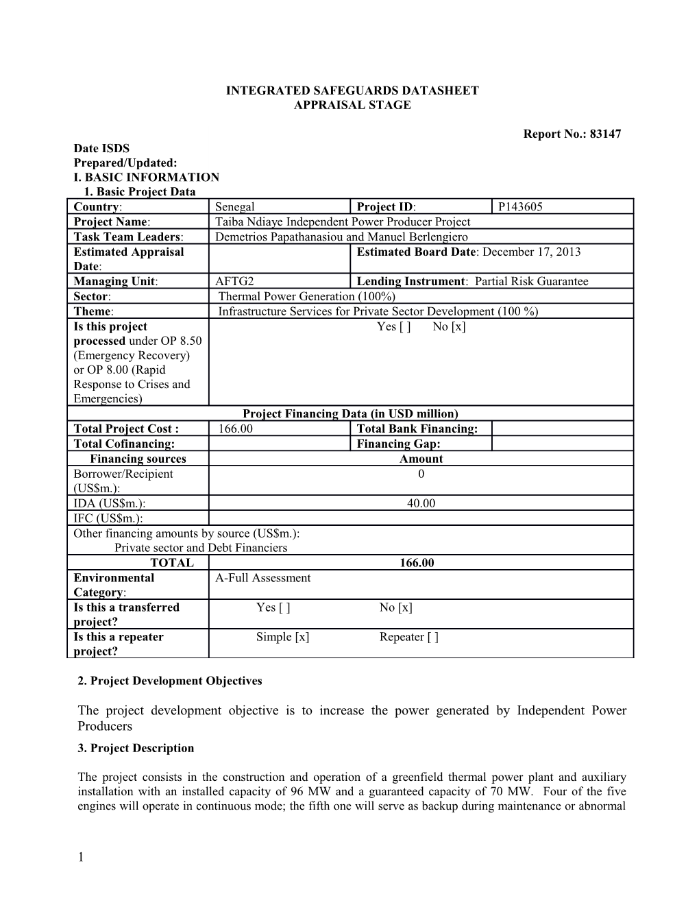 Integrated Safeguards Datasheet s13