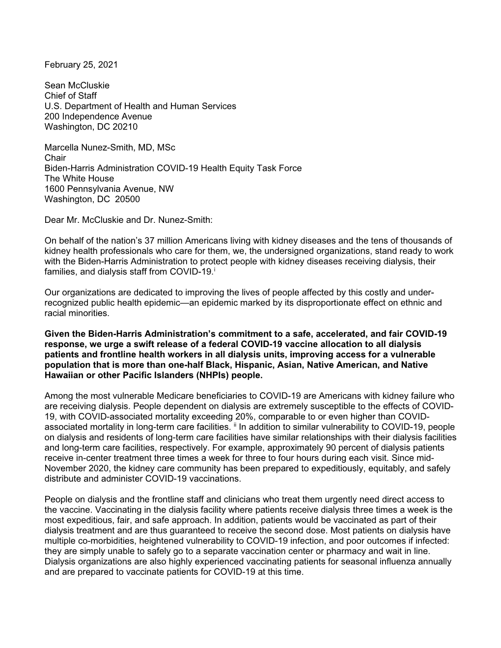 21-02-12 V9 ASN Letter to White House