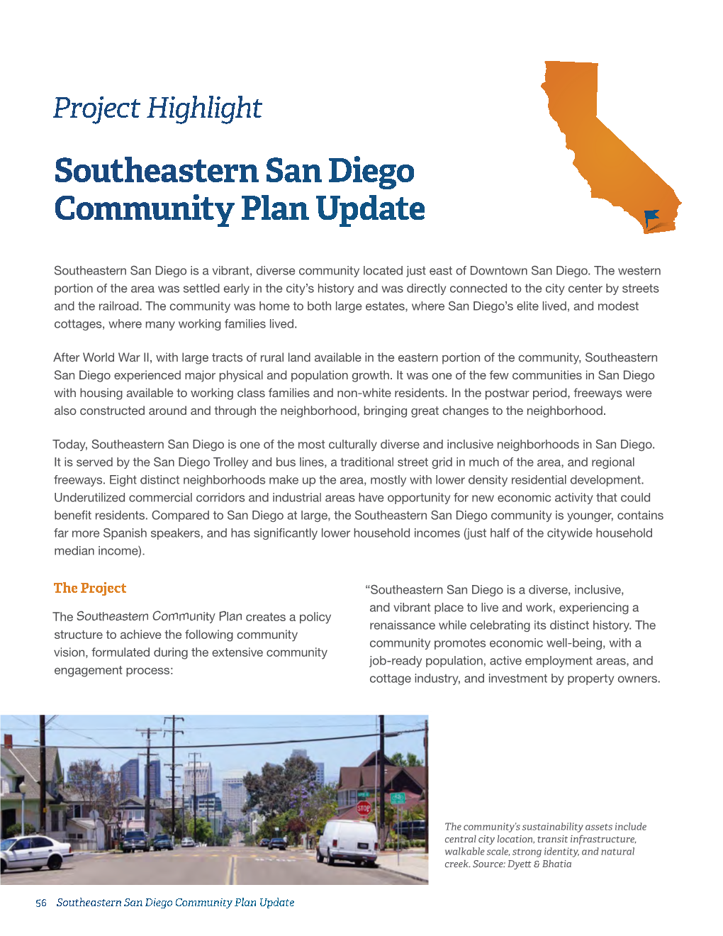 Project Highlight Southeastern San Diego Community Plan Update