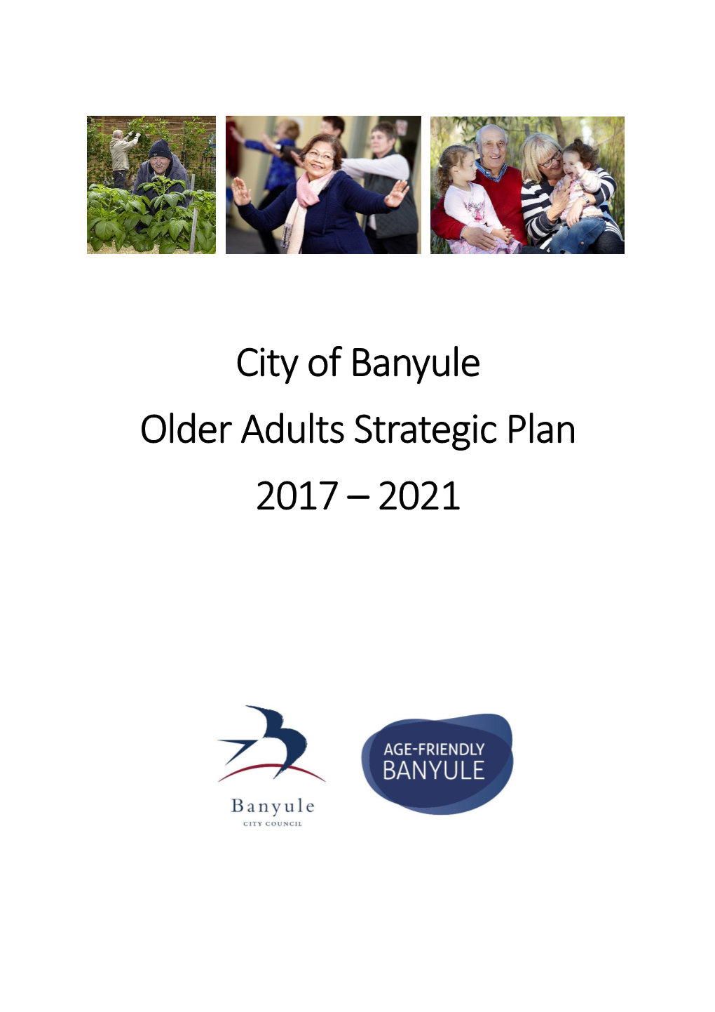 City of Banyule Older Adults Strategic Plan 2017 – 2021