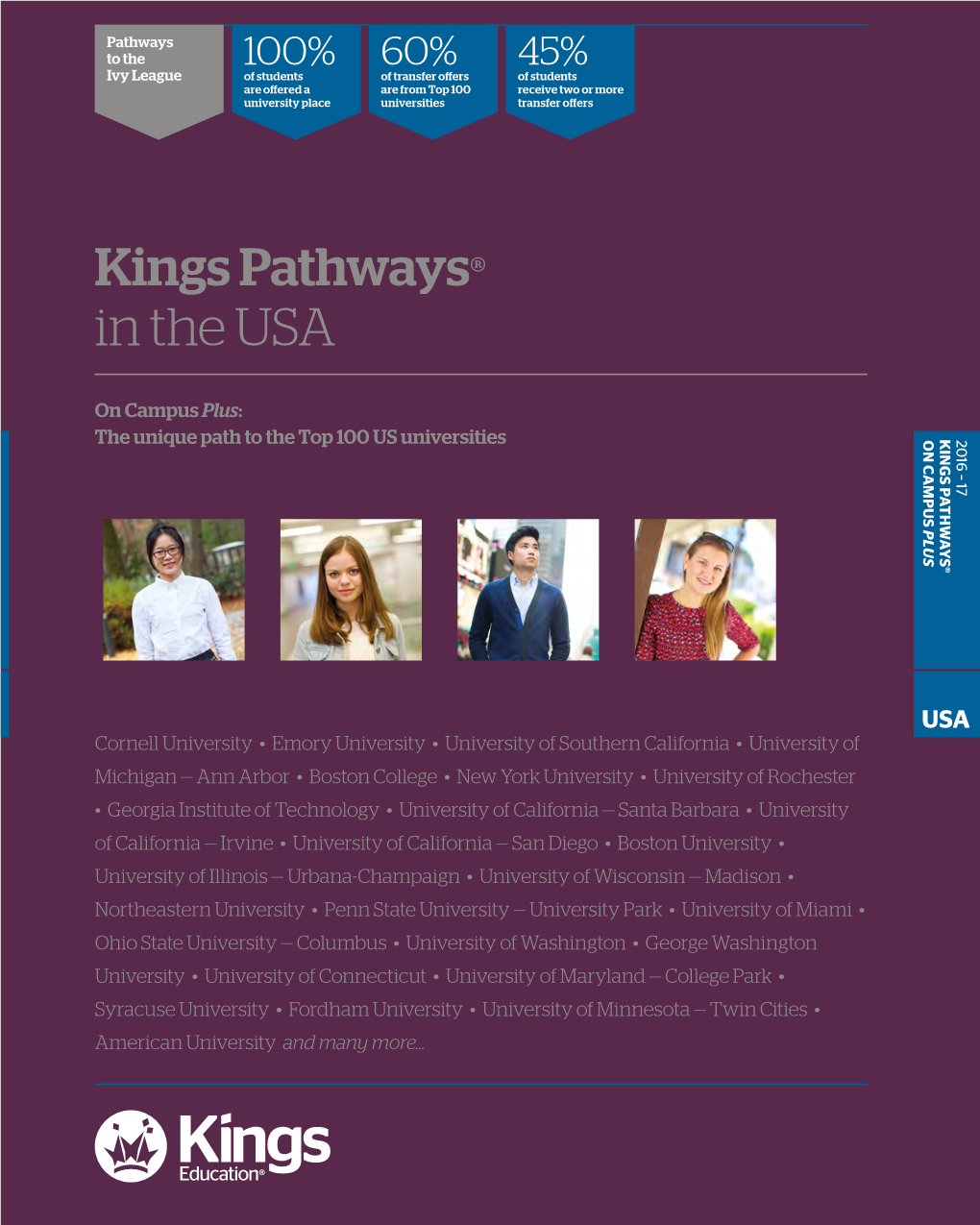 Kings Pathways® in the USA